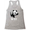 wtf panda Racerback Tank