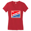 bazooka joe bubble gum logo ideal birthday present or gift Women's V-Neck T-Shirt