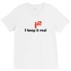 i2 keep it real V-Neck Tee