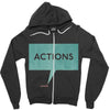louder than words Zipper Hoodie