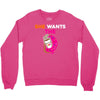 She Wants D - Dunkin Donuts Crewneck Sweatshirt