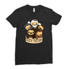 sloth motion Ladies Fitted T-Shirt