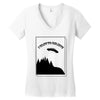I Want To Believe (f243) Women's V-Neck T-Shirt