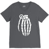 bones grenade jesse pinkman breaking the bad fully printed V-Neck Tee