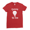 mummy to be Ladies Fitted T-Shirt