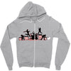 rock out with your cock out Zipper Hoodie