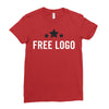 free logo Ladies Fitted T-Shirt