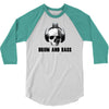 drum and bass 3/4 Sleeve Shirt