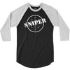 sniper fun 3/4 Sleeve Shirt