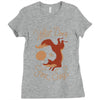 what does the fox say Ladies Fitted T-Shirt
