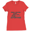 teacher adventure Ladies Fitted T-Shirt