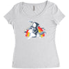 death is magic Women's Triblend Scoop T-shirt