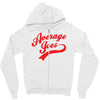 mens dodgeball average joe's joes Zipper Hoodie