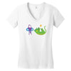 foiled again Women's V-Neck T-Shirt