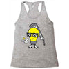 light blub guy Racerback Tank
