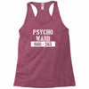 psycho ward  funny  fancy dress horror halloween mental health Racerback Tank