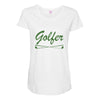golfer Maternity Scoop Neck T-shirt
