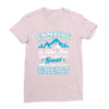 Camping Is Like Sex Ladies Fitted T-Shirt