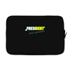 president eat people Laptop sleeve