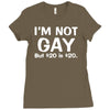 details about  i'm not gay, but $20 is $20 Ladies Fitted T-Shirt