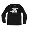 sarcasm now loading Long Sleeve Shirts