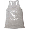 Auntiesaurus Racerback Tank