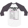 March Girl Facts Aries 3/4 Sleeve Shirt