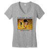 Gustav Klimt The Kiss Women's V-Neck T-Shirt