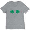 shamrock boobs V-Neck Tee
