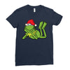 kermit christmas Ladies Fitted T-Shirt