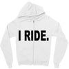 i ride Zipper Hoodie