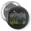 camping Pin-back button