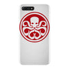 red skull logo avengers marvel comics gift iPhone 7 Plus Case