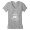 premium vintage 1953 classic perfectly aged limited edition Women's V-Neck T-Shirt