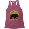roam sweet roam slouchy Racerback Tank