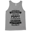 Super Cool Poppy Of A Freaking Awesome Grandson Tank Top
