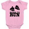 born to run Baby Bodysuit
