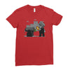 pacifist plumber Ladies Fitted T-Shirt