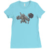 overwatch reinhardt cute Ladies Fitted T-Shirt