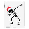 skeleton dabbing christmas iPad 3 and 4 Case