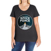 United States Space Force Ladies Curvy T-Shirt