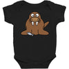 cokelat animal Baby Bodysuit
