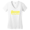 s. mouse Women's V-Neck T-Shirt