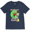 my boxer is my baby1 V-Neck Tee