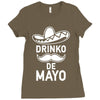 drinko de mayo Ladies Fitted T-Shirt