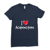 I Love Acupuncture Ladies Fitted T-Shirt
