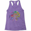 rainbow root Racerback Tank
