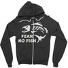 fear no fish Zipper Hoodie