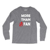 Avengers More Than A Fan Long Sleeve Shirts