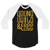young wild and free 3/4 Sleeve Shirt
